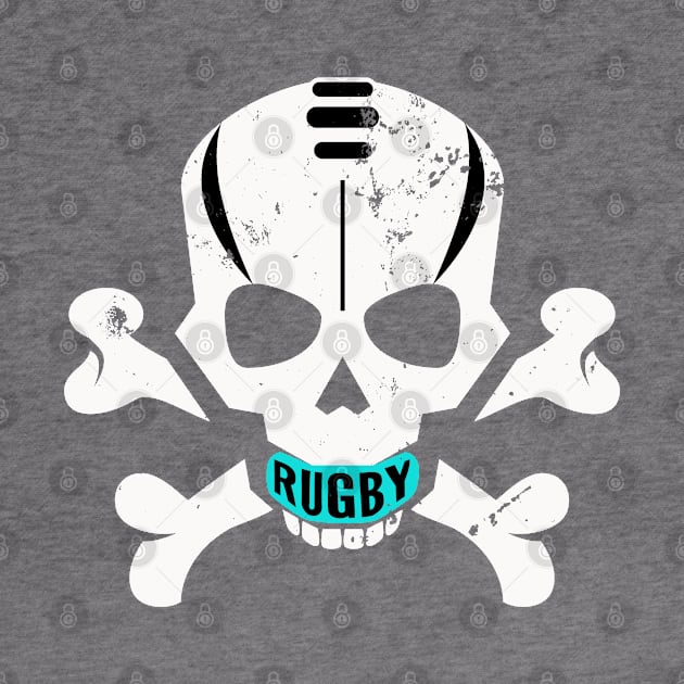 The Jolly Rugger Head Rugby by atomguy